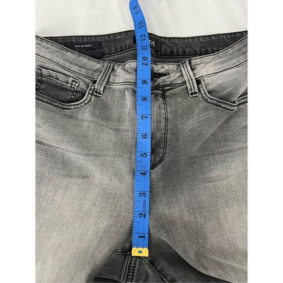 NYDJ Women's Lift X Tuck High Rise Ami Ankle Skinny Jeans Dark Gray Size 12 - Picture 10 of 13